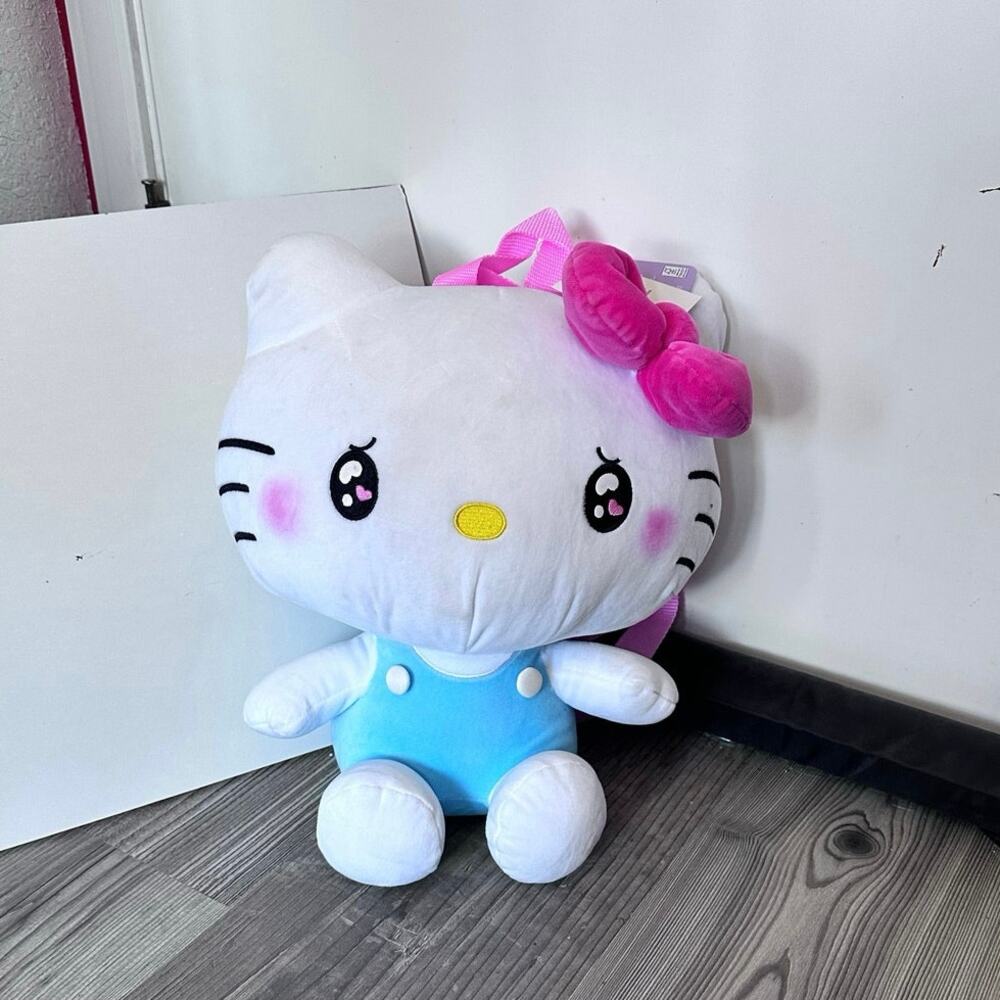 Sanrio hello kitty kawaii stuffed animal plush backpack